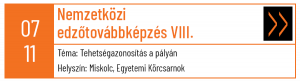 Nyolcadik Nemzetközi Edzőtovábbképzés - KSMK