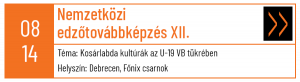 Tizenkettedik nemzetközi edzőtovábbképzés - Debrecen